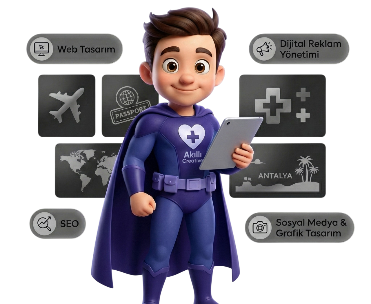 Akıllı Creative Maskot